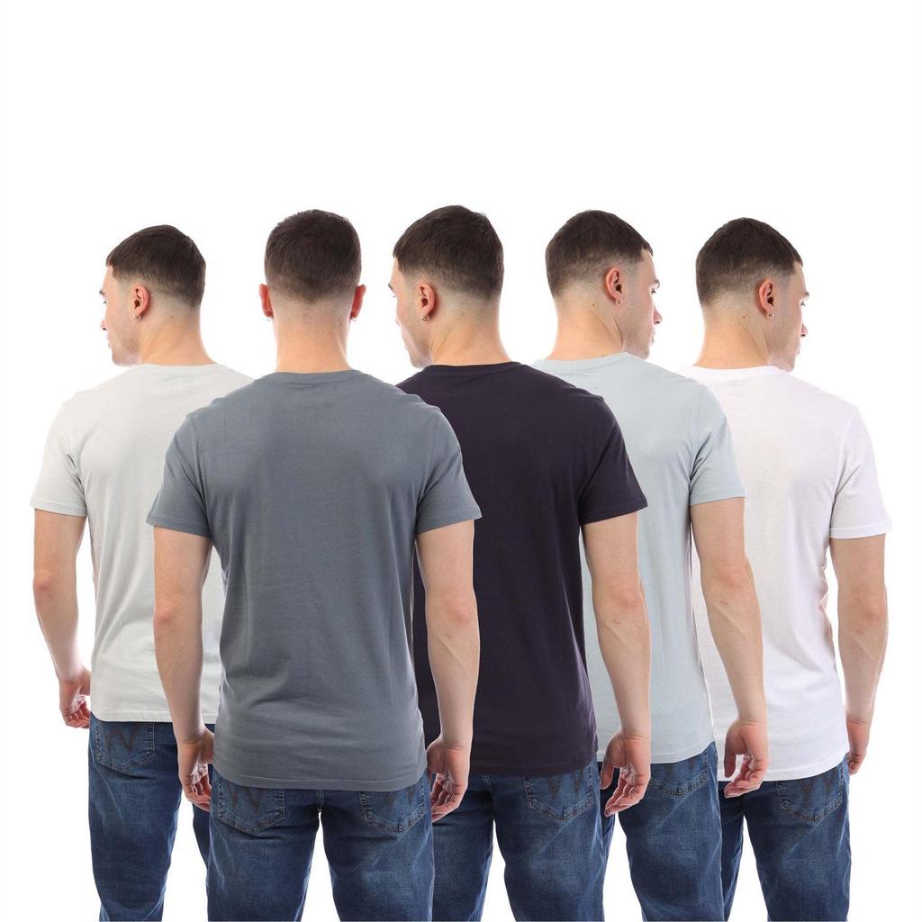 Duck and Cover Mens Demtare T-Shirt (Pack of 5)