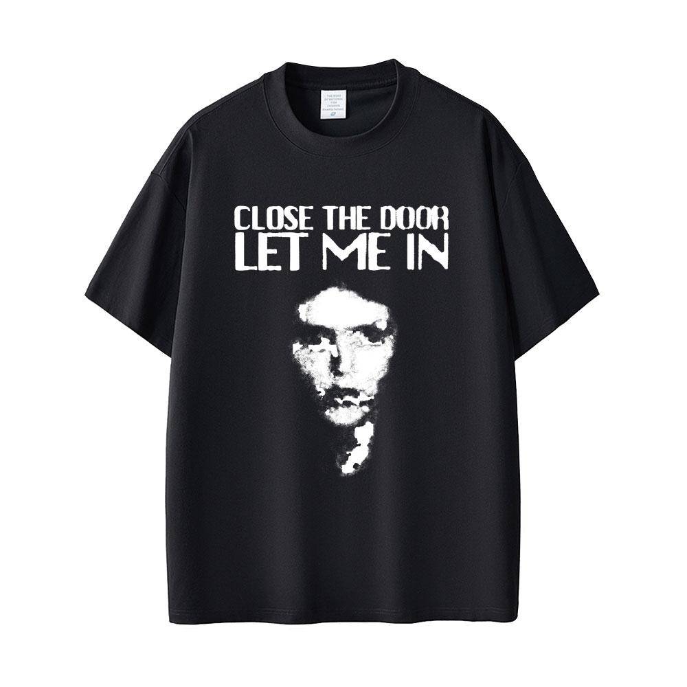 Ethel Cain Face Graphic Tshirts Perverts Vacillator Close The Door Let Me in Tshirt Unisex Women Vintage Gothic Oversized T Shirt