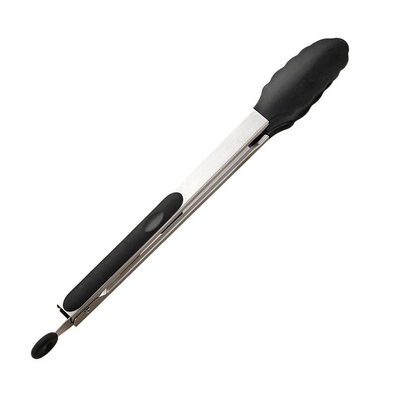 Zhizhou Stainless Steel Silicone Food Tongs