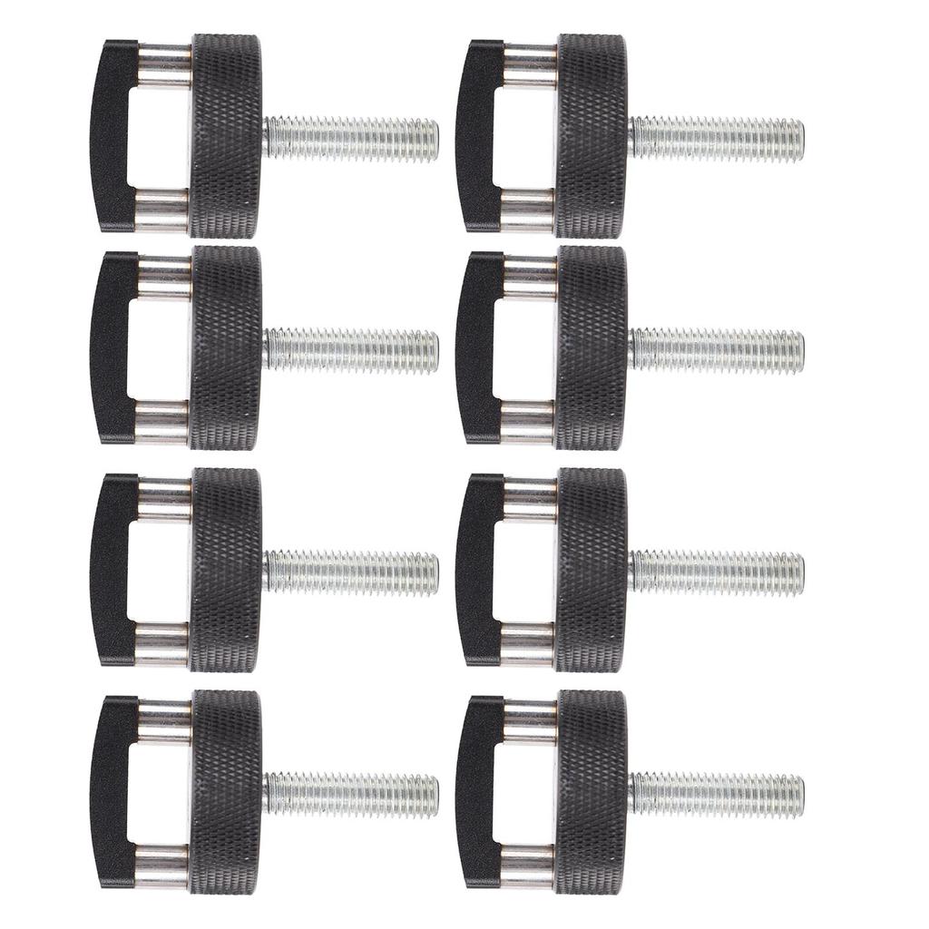 Quick Relse Thumb Screw Aluminium Alloy Red Hard Top Quick Removal Fastener Thumb Screws with Integrated D