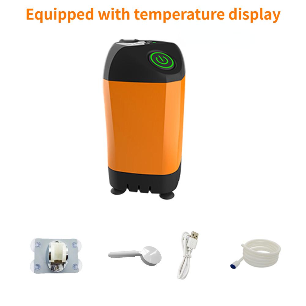 Outdoor Camping Shower IPX7 Waterproof Portable Electric Three Speed Shower Head Electric Shower Pump Hiking Beach Pet Watering
