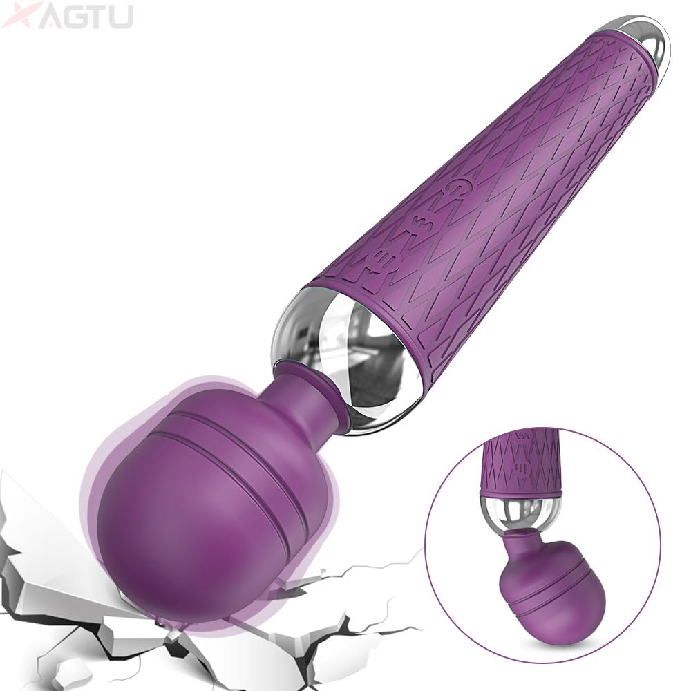 Magic Wand AV Body Massager Dildo Vibrator for Women Couple G Spot Gradient Vagina Clitoris Stimulator Adult Sex Adult Female