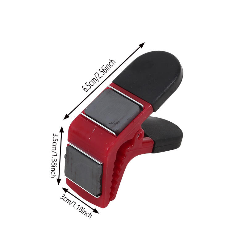 Double-Sided Magnetic Paint Brush Clip | Plastic Paint Can Holder with Built-in Opener for Painters Diy Tool Parts Accessories