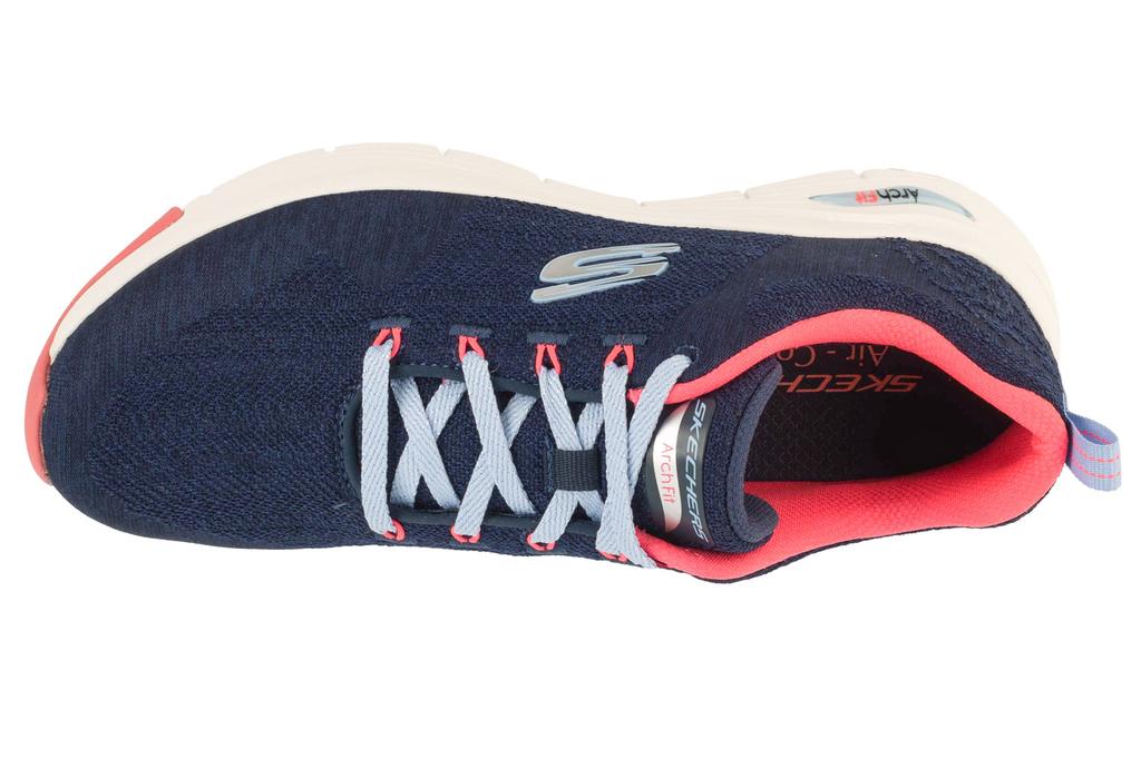 Skechers Arch Fit Comfy Wave, Womens Navy Sneakers