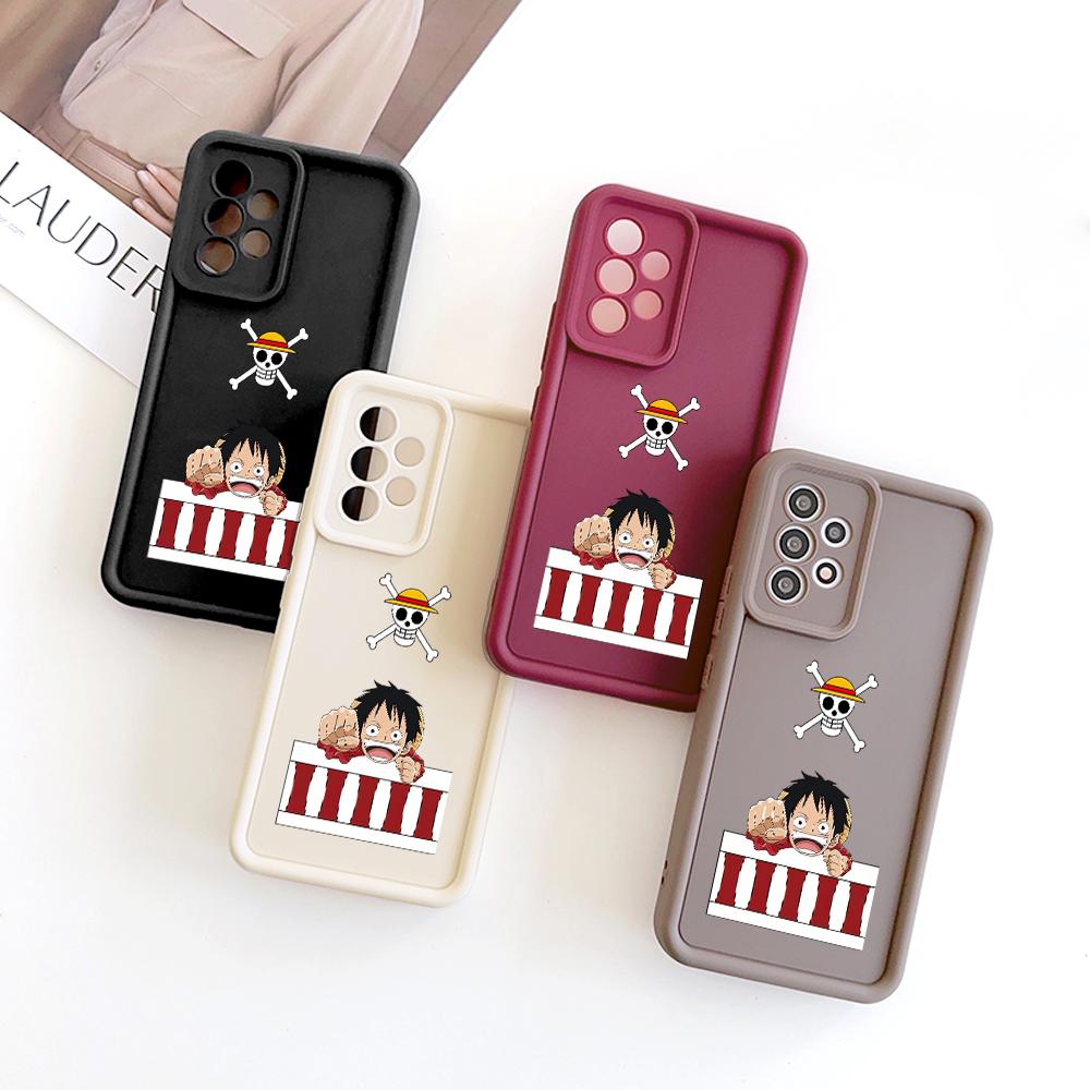 

Силиконовый чехол для телефона с квадратной лестницей Луффи для iPhone Samsung Galaxy Xiaomi Redmi POCO HUAWEI Honor, противоударный защитный резиновый чехол