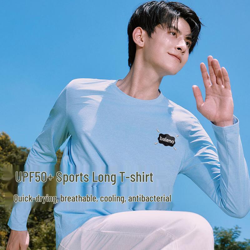 Baleno Men's Long-Sleeve Quick-Dry Outdoor Sports T-Shirt