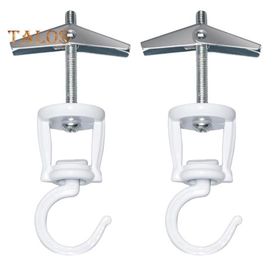 

Потолочные крючки для подвешивания растений. Металлические крючки для растений, вращающиеся на 360°. Простая установка. Прочные ввинчивающиеся крючки для кормушек. Лампы. Кашпо. 2pcs белый