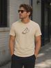 Funny Goose T-Shirt, Cute Sleeping Goose Graphic Tee, Minimalist Duck Shirt, Animal Lover Gift, Comfort Colors 1717