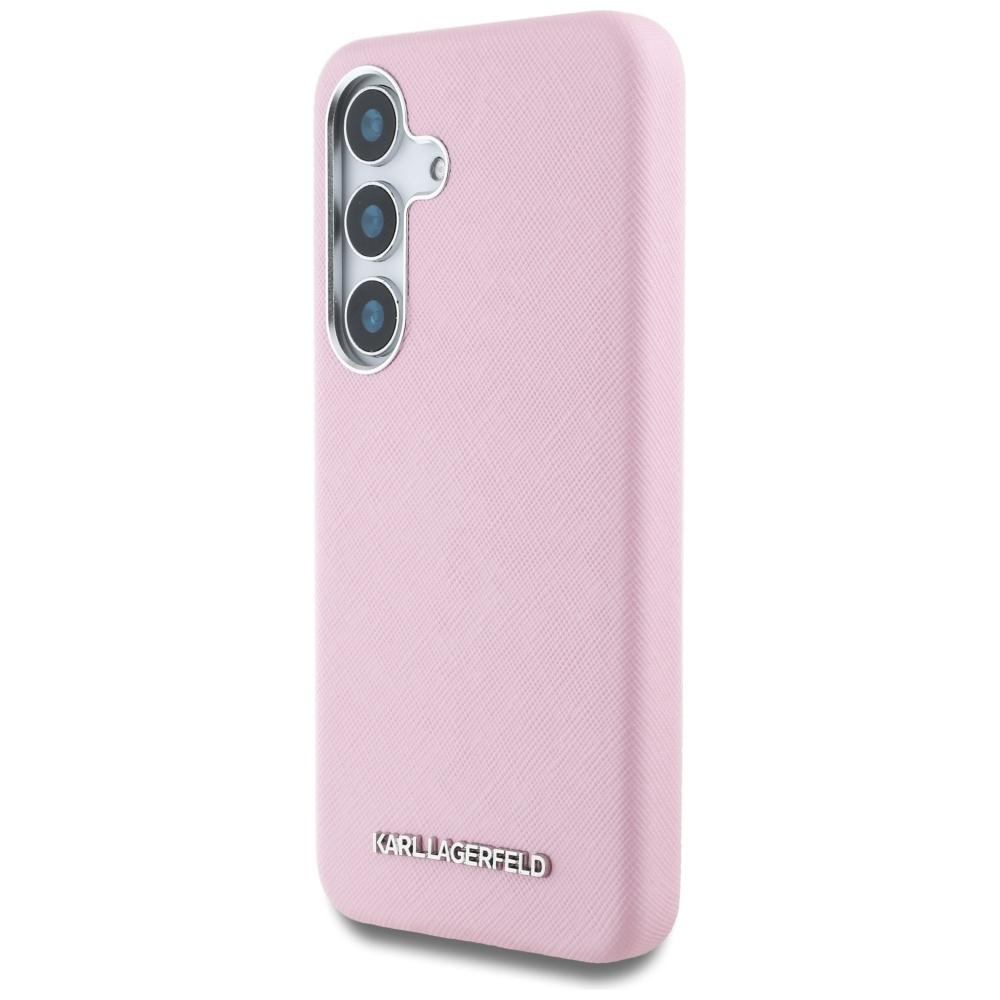 Etui do Samsung Galaxy S25 Plus Karl Lagerfeld MagSafe Różowe
