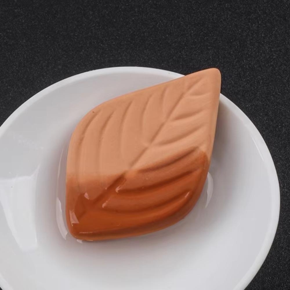3Pcs Leaf Design Salt Saver Clay Tea Humidifying Stone Household Tea Humidifier Spices
