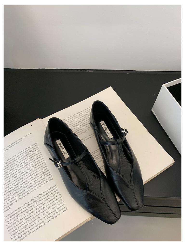 2025 New Autumn Flats Ballet Shoes Brand Designer Women Casual Loafers Fashion Mary Janes Shoes Round Toe Ballerina Female Mujer