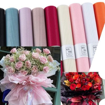 DIY Netz-Verpackungspapier 50cm Breit Floristen-Verpackungsmaterialien Hochzeits-Geburtstagsfeier Dekoration