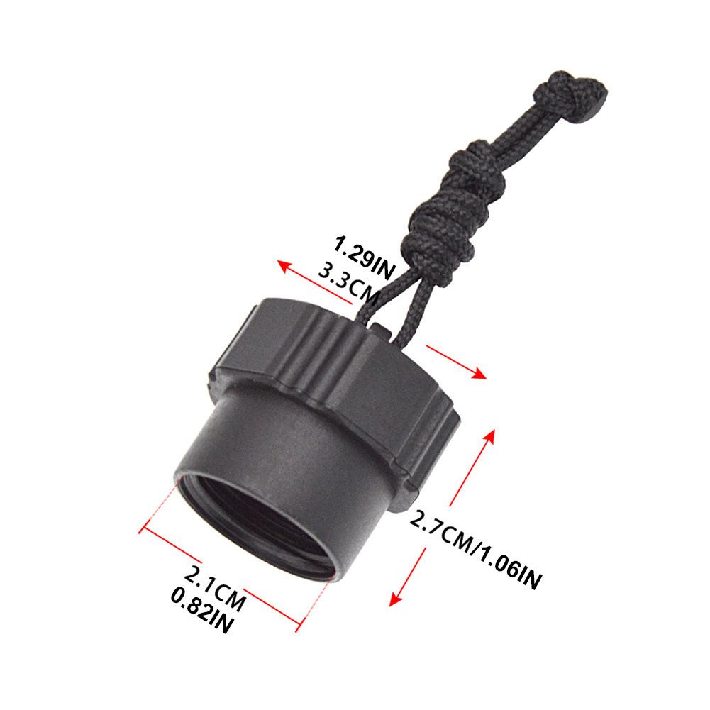 5-1Pcs Diving Dust Cap Threaded First Stage Valve Cover Easy To Use Dust Cover Plug for Din 1ST Stage Regulator