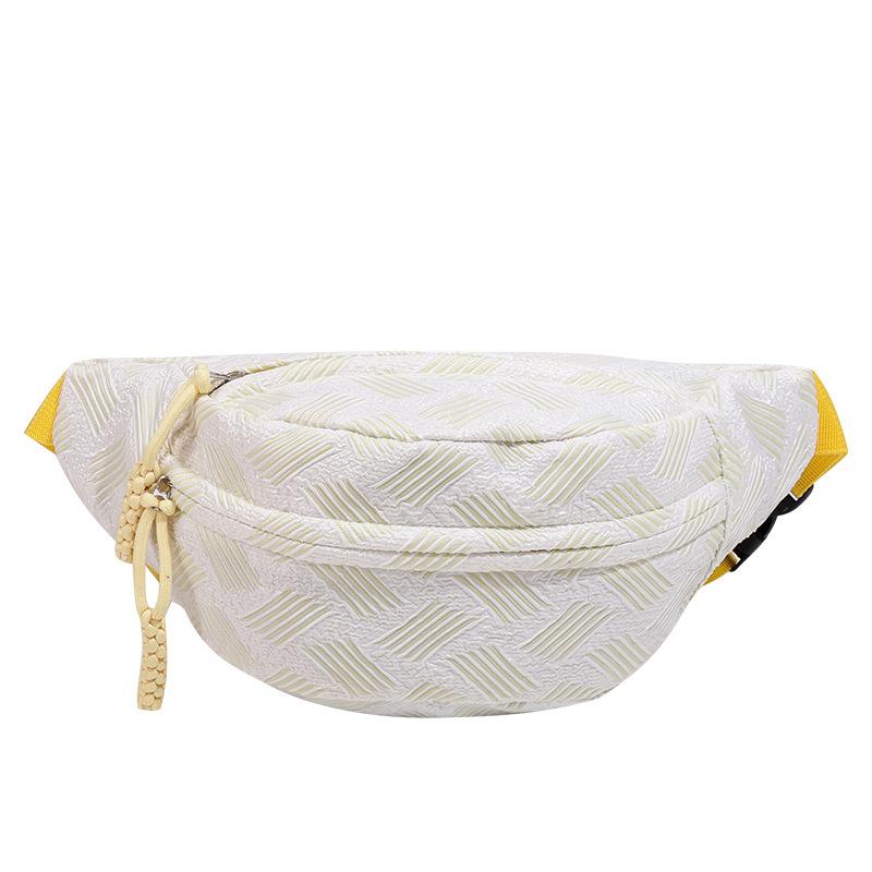 

Простая повседневная сумка через плечо в стиле ленивого ветра, кроссбоди, спортивная нагрудная сумка, нишевая студенческая универсальная поясная сумка one size fits all жёлтый