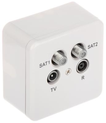 Gar-Sat/2F-Sig R-Tv Sat Terminal Socket
