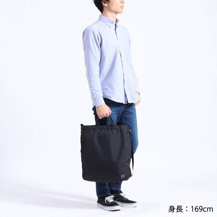 [Porter] Yoshida Bag 2-way Shoulder Bag FLEX 856-05905, Navy, Medium Size