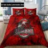Dinosaur Jurassic Park 3D Print Bedding Set Single Twin Full Queen King Size Bed Set Adult Boys Bedroom Bedding Gift