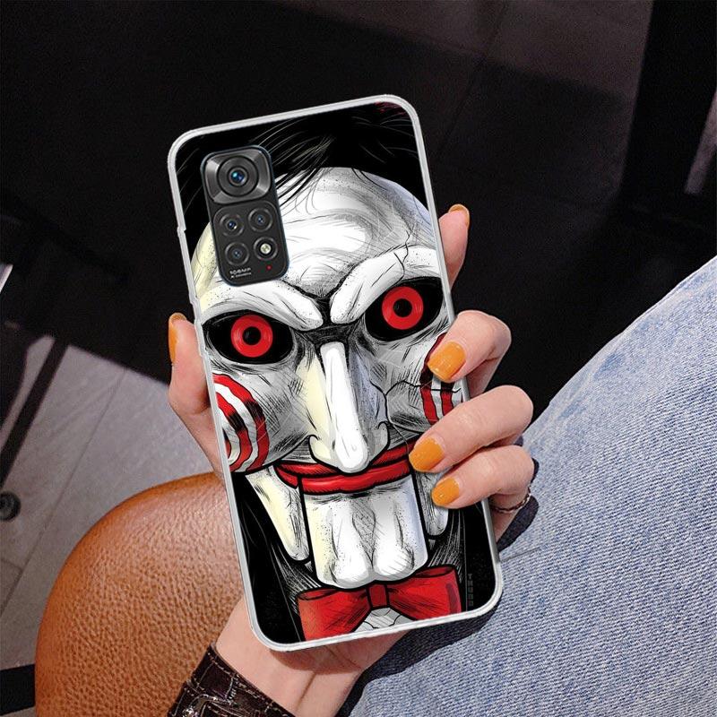 The Jigsaw Killer Horror Phone Case For Xiaomi Redmi Note 15 14 13 12S 12 11 Pro Plus 14S 11S 11E 10 10S 11T 5G Personalized Cov