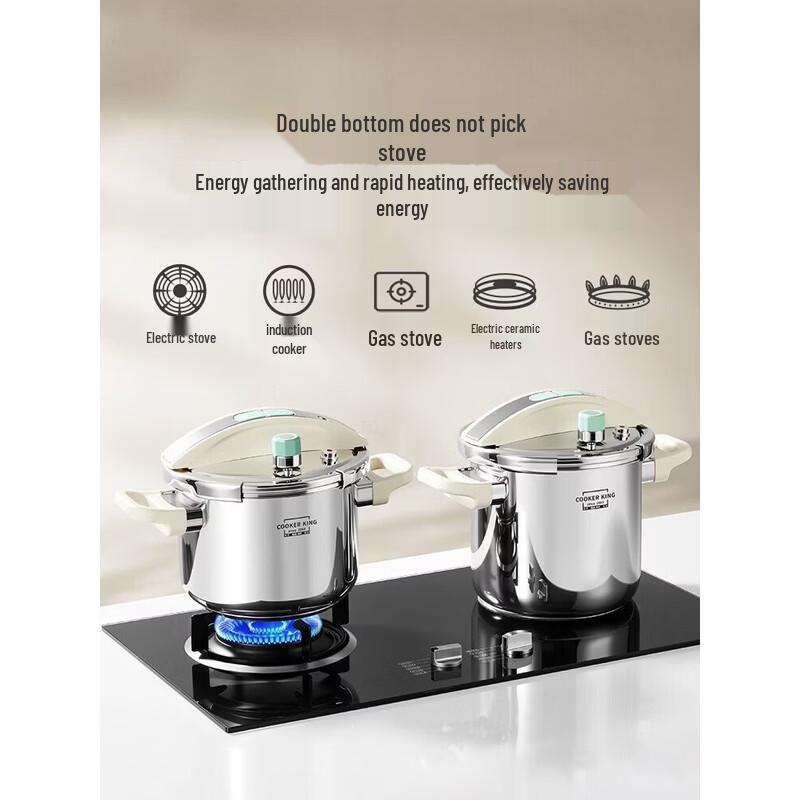 COOKER KING 6L 304SS Multifunction Explosion-Proof Pressure Cooker