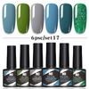 6-Color Nail Polish Glue Set, Popular Color Nail Glue, Phototherapy Nail Polish Glue Can Be Matched Arbitrarily.