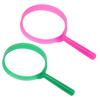 Mini Handheld Magnifier with Plastic Handle Portable Reading Magnifying Loupe for Students Children