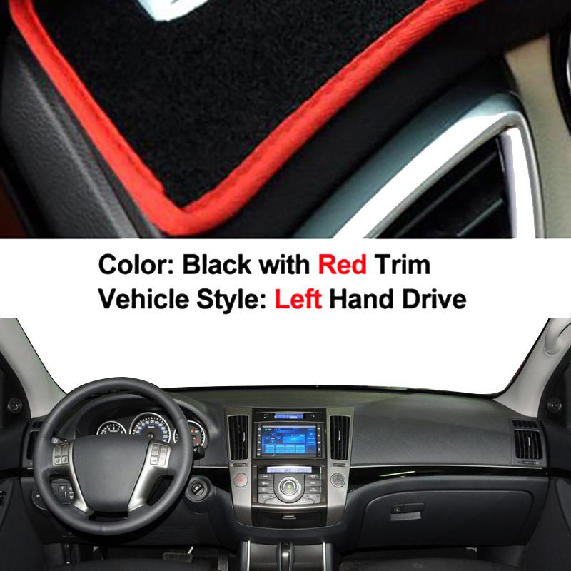 Car Dashboard Cover DashMat Carpet Cape For Hyundai Veracruz 2007 2008 2009 2010 2011 2012 Without Audio Protector Cushion