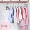 10/20/30pcs Children's Velvet Non-slip Hangers, Advanced Children's Closet Hangers, Ultra-thin Cute Non-slip Felt Hangers