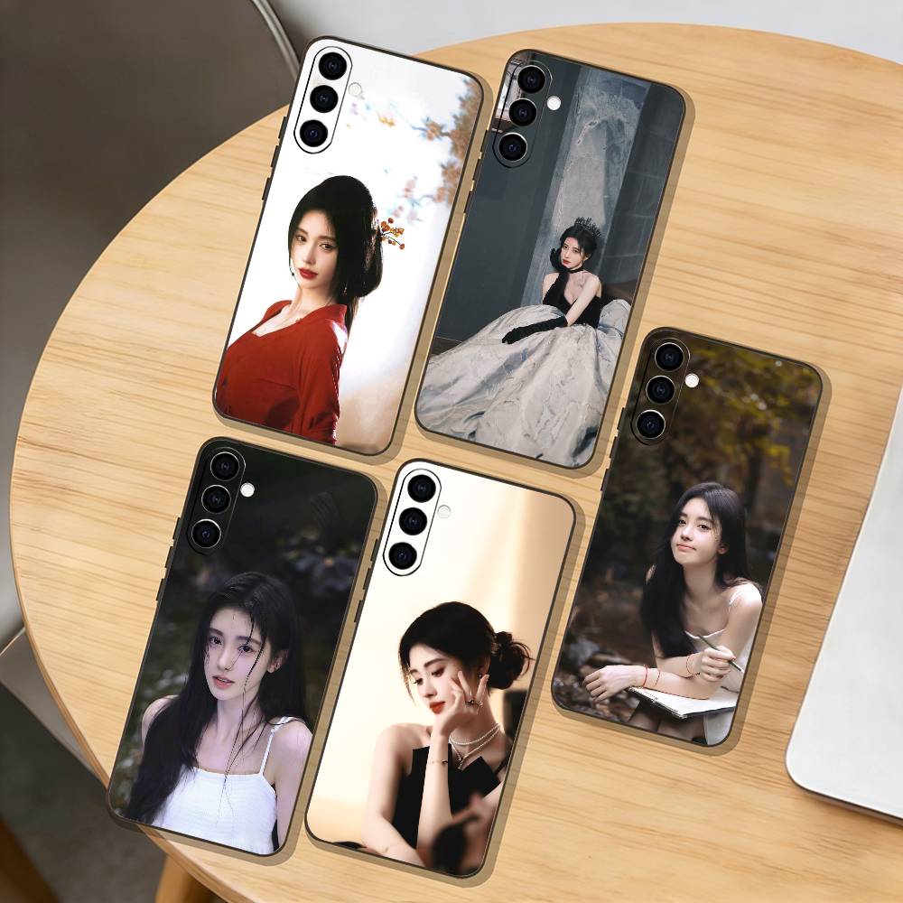 Cecily-Ju Jingyi Phone Case For Samsung Galaxy A73,A72,A71,A70,A53,A52,A51,Others Soft Black Cover