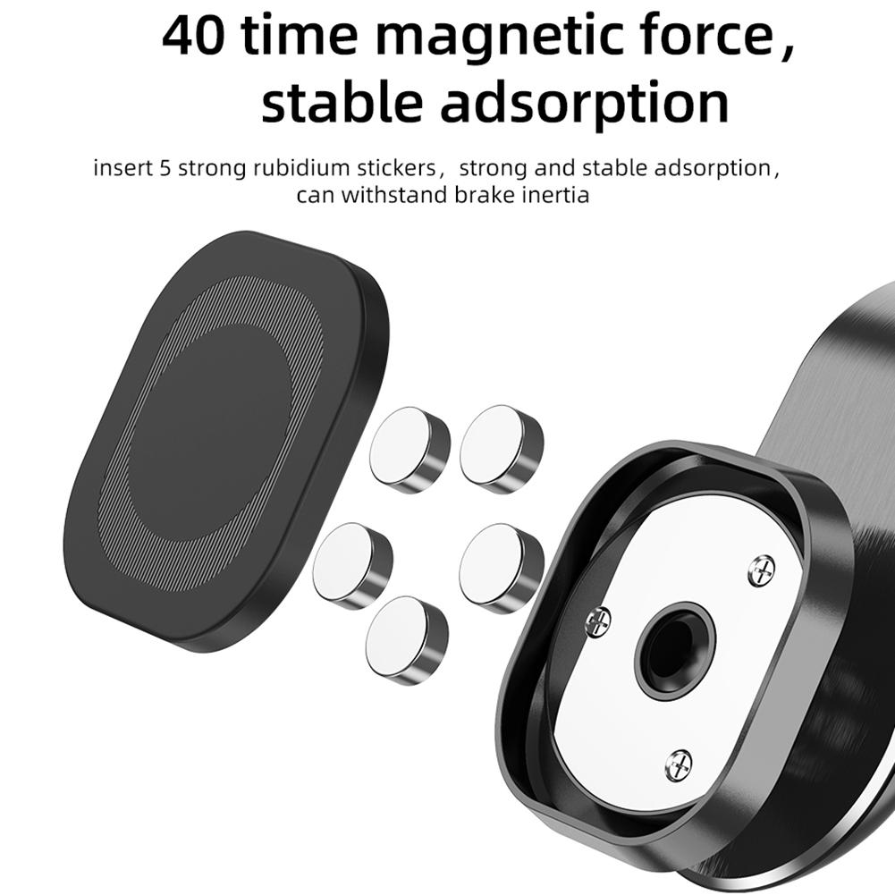 360 Degree Magnetic Car Phone Holder Air Vent Magnetic Car Holder GPS Mount Magnet Stand