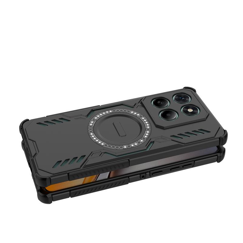 For Motorola Edge 60 Case For Moto Edge 60 Anti-knock Magnetic Adsorption Wireless Charge Cover For Moto Edge 60 Case 6.67 Inch