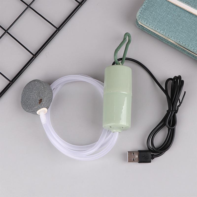 Аквариумный Usb воздушный насос для аквариума, бесшумный воздушный компрессор для аквариума, портативный мини-оксигенатор, кислородный аэратор, аксессуары для аквариума