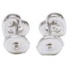 MAUBOUSSIN Excellent condition 750 Love Touch Diamond earring White goldUsed