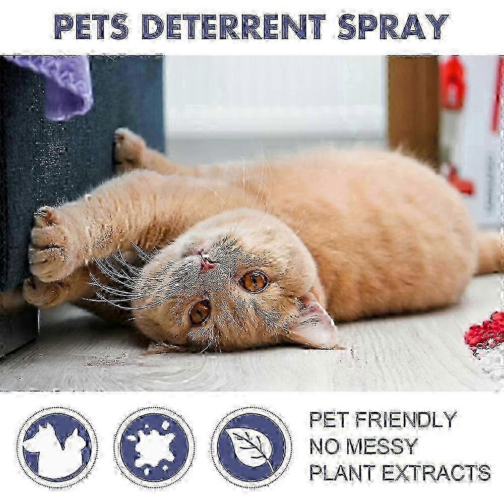Reliable Cat Anti-Scratch Spray: Safeguard Your Furniture & Deter Cats from Scratching & Gnawing