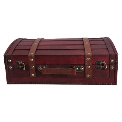 Vintage Wood Jewelry Storage Box Antique Styles Handheld Organizers for Jewelry and Home Decoration Daily Casual Use