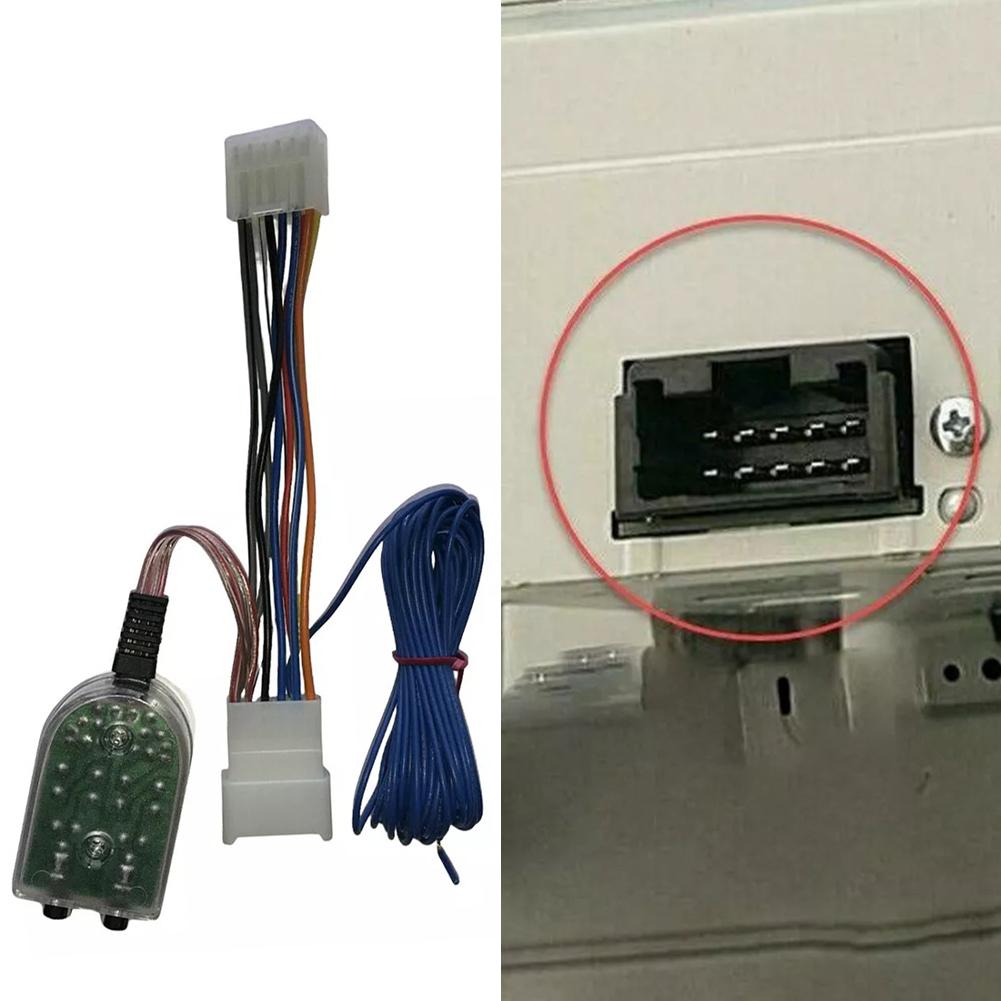 1Set Car For Toyota Add Radio Stereo Subwoofer Harness Plug And Play Wire Adapter 12V Easy-Installation Line Out Converter