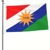 1pc Multi-size Optional Puntarenas Provincial Flag, Single-sided Durable Outdoor Home Courtyard Farmhouse Decoration Banner, Wall Banner, Poster Banne