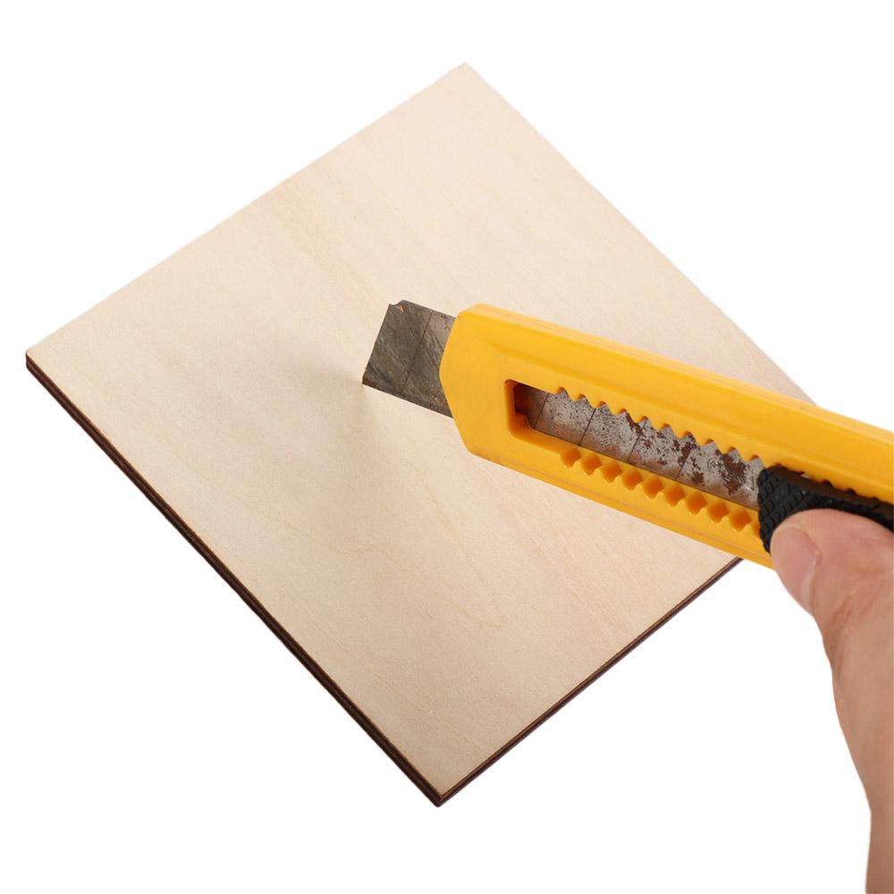 Sheets Wooden Plywood Board Aviation Model Layer Board Sheet Rectangle Wood Basswood Plywood