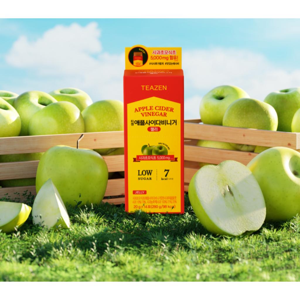 Teazen Apple Cider Vinegar Jelly 14 Sticks (Asabi Jelly)