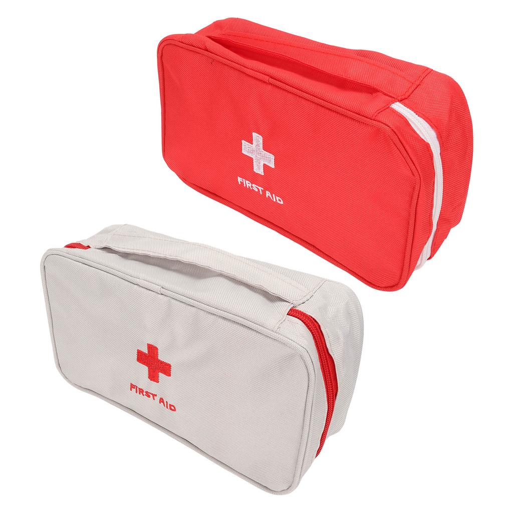 Empty First Aid Bag Waterproof Large Capacity Emergency Medicine Pouch for Outdoor