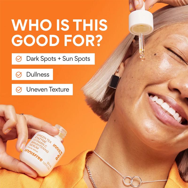 Innisfree Serum rozjaśniające z witaminą C i zieloną herbatą 30ml