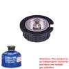 Outdoor Camping Gas Tank Adapter Cassette Interface Threaded Gas Tank Adapter Cassette Adapter Thread To Bayonet Converter
