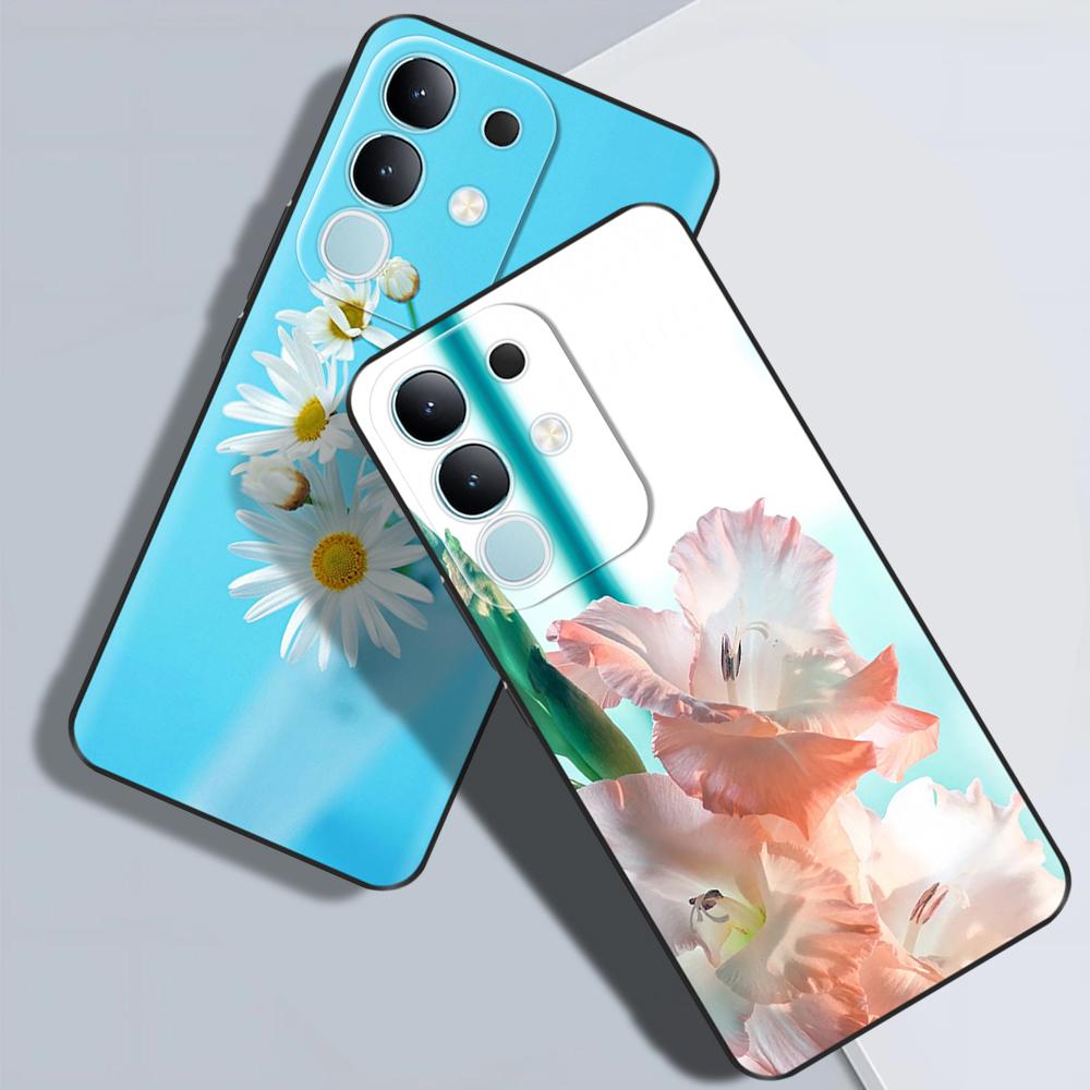 For Vivo Y29 4G Case Luxury Painted Back Cover Soft Silicone Phone Cases For Vivo Y29 4G Case Y 29 Shockproof Coque Bags Fundas