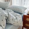 A-Class Cotton Duvet Cover: Double Layer Gauze for Fresh & Simple Style, Fits Single/Double Beds