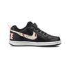 Nike Court Borough VF Comfortable Versatile Shock Absorbing Durable Low Top Kids Sneakers Kids sneakers Black BQ7032-001