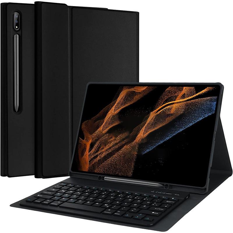 Samsung S10u Tablet Protective Case with Detachable Magnetic Bluetooth Keyboard and Pen Slot