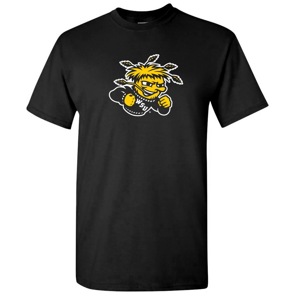 Wichita State Shockers Primary Logo Licensed Unisex T-Shirt