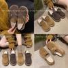[Youshilai] High-end Thick-soled One-pedal Women's 2025 Spring New Baotou Casual Versatile Lazy Single Shoes