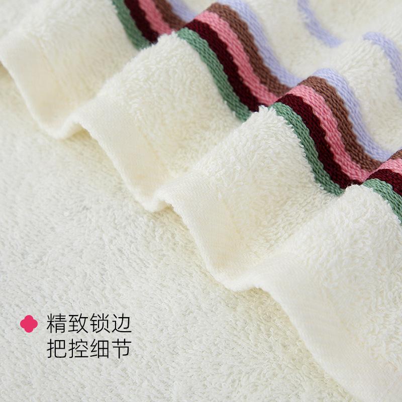 Towel pure cotton soft water absorption broken cotton class a towel embroidery gift