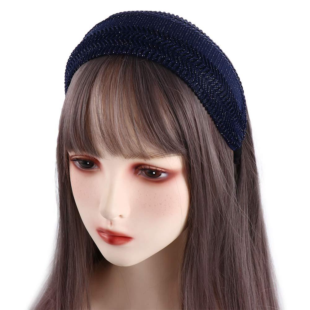 Shiny Headwear Wash Face For Girls Hollow Headband Korean Head Wrap Lace Hairbands Women Hair Hoop