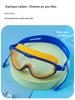 High-Definition Waterproof & Fog-Proof Adult Swim Goggles with Transparent Large Frame